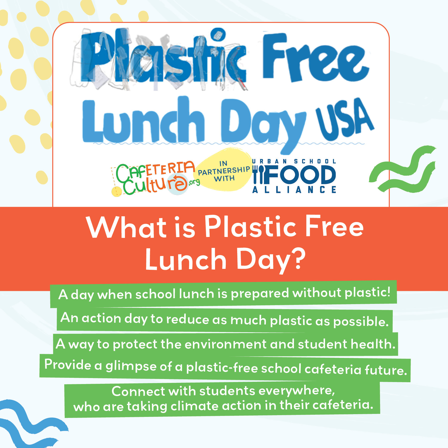 Plastic Free Lunch July