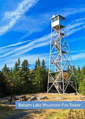 Fire Tower from below during the day