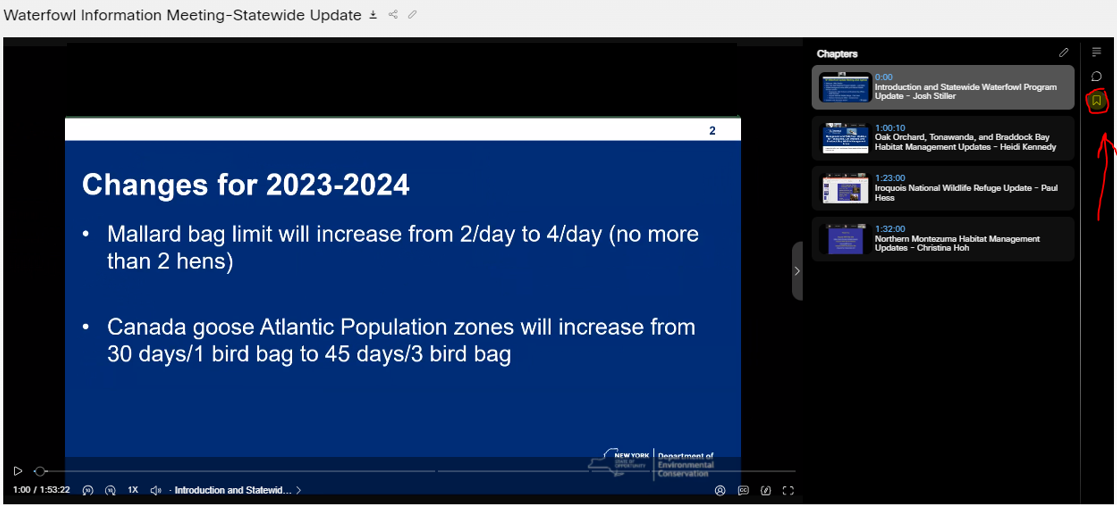 Annual Statewide Waterfowl and Wetland Habitat Webinar Annual Statewide Waterfowl and Wetland Habitat Webinar