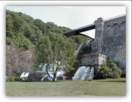 Large dam in New York State