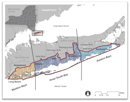 South Shore Estuary Reserve Boundary