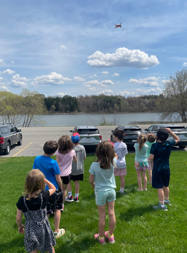 Students learn about drones 