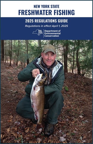 Cover of 2025 Freshwater Fishing Regulations Guide