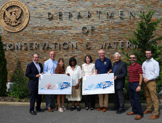 Press Conference to Present Hempstead Bay Water Quality Monitoring Program