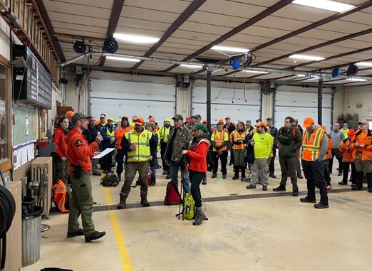 Basic wildland search course