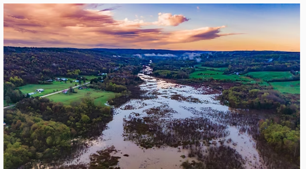 Right after flooding