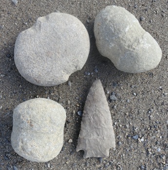 Stone netsinkers