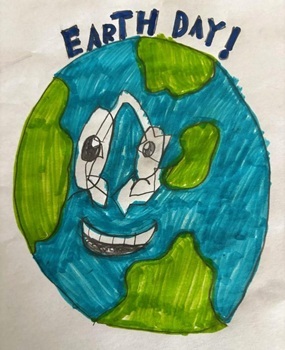 Earth Day 4th Grade Student Art