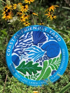 Sound Coastal Gardening Yard Sign