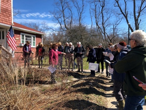 SCG field trip to rain garden