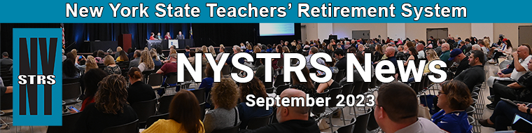 NYSTRS News for September 2023
