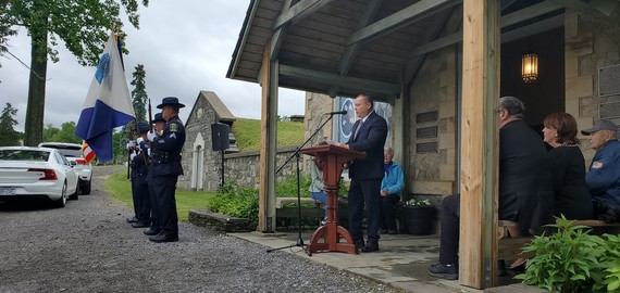 Rural Cemetery Ceremony