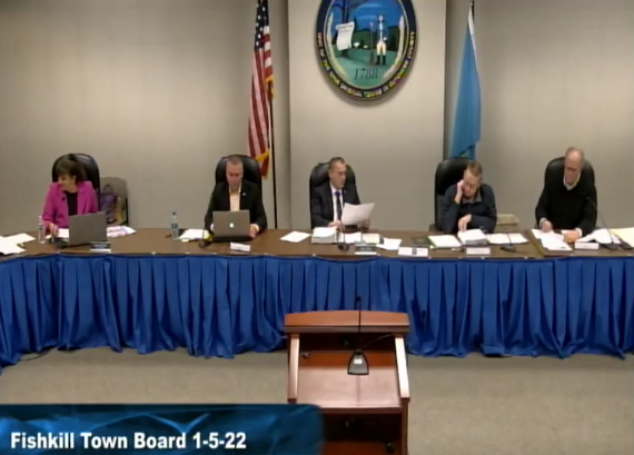 The 2022 Town Board.