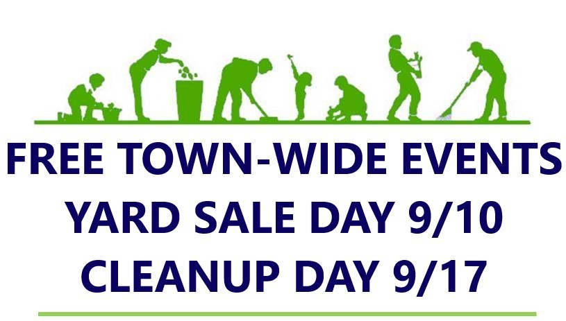 Townwide Cleanup Day is Saturday, September 17 at Geering Park!