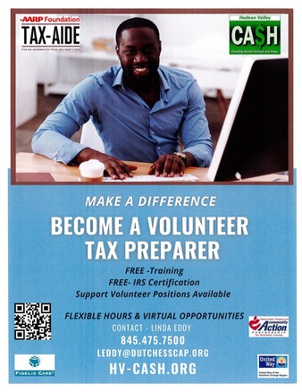 Become a Volunteer Tax Preparer!