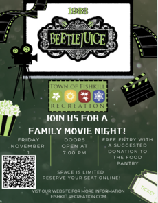 Fishkill Movie 🎃 Join Us for Halloween Family Movie Night! 🎬