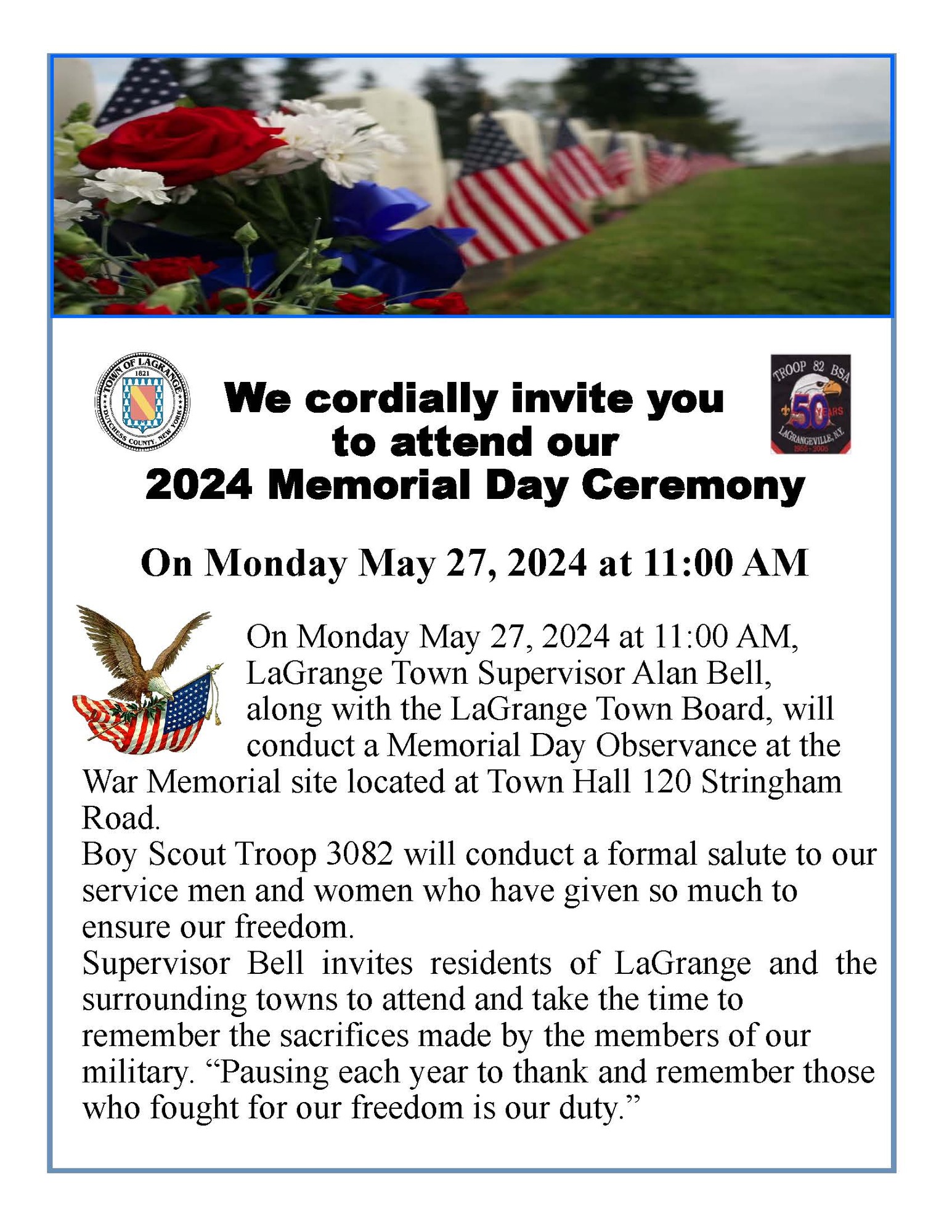 Memorial Day Ceremony