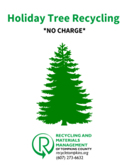 Holiday Tree Recycling Ticket