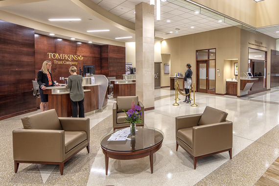 Tompkins Financial lobby