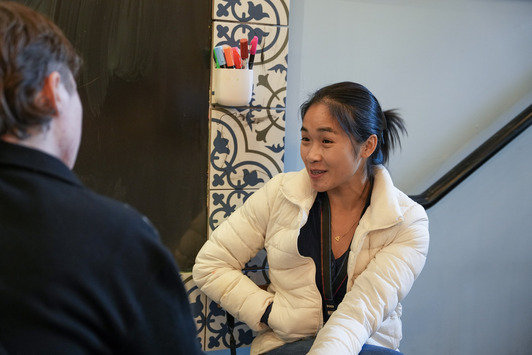 Yen Wu, owner of Lev Kitchen