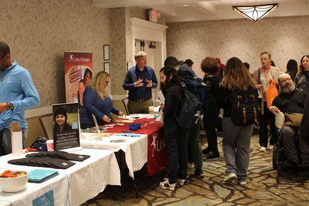 Employers and jobseekers at the World of Skills Job Fair