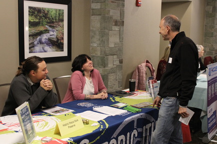 Historic Ithaca staff at the World of Skills Job Fair