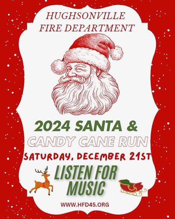 Hughsonville Fire Department 2024 Santa Run