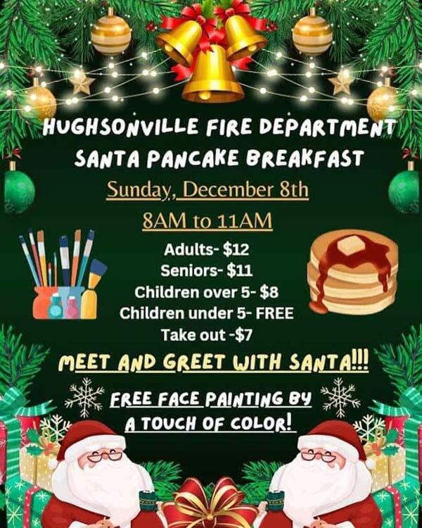 2024 Hughsonville Fire Department Pancake Breakfast