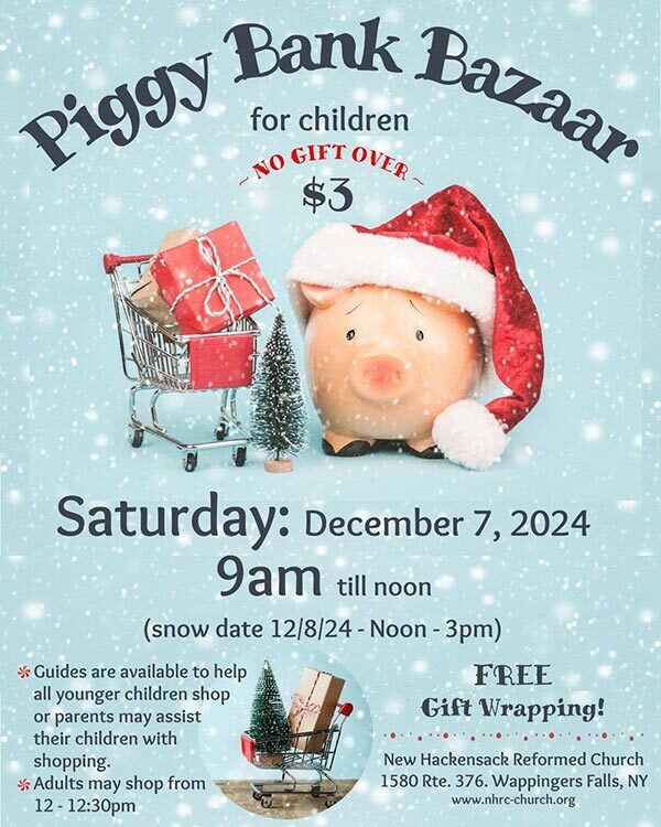 New Hackensack Reformed Church - Piggy Bank Bazaar