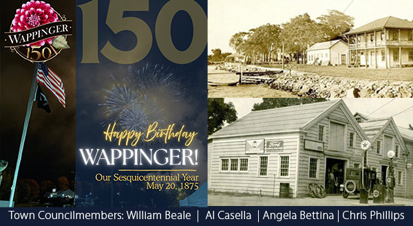 Wappinger 150 Birthday Header