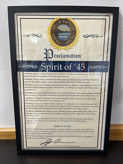Spirit of '45 Proclamation