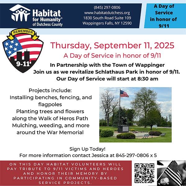 Habitat for Humanity 9-11 Ceremony