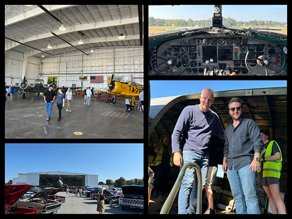wheels and wings collage