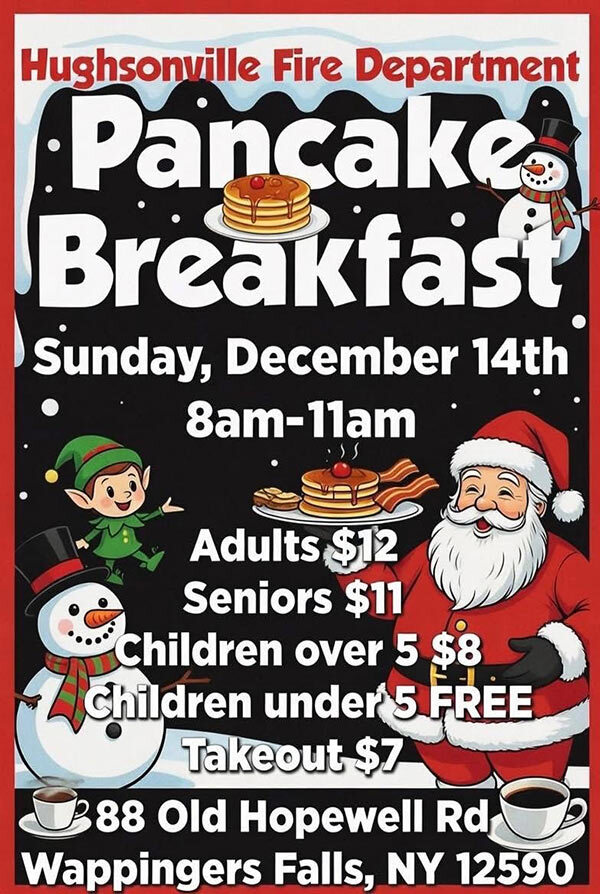12-14 Hughsonville Pancake Breakfast