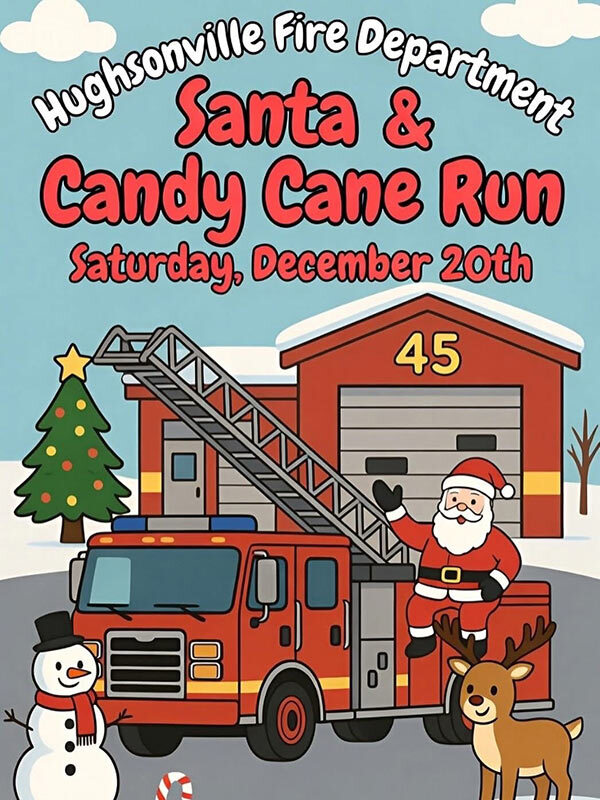12-20 Hughsonville Santa - Candy Cane Run