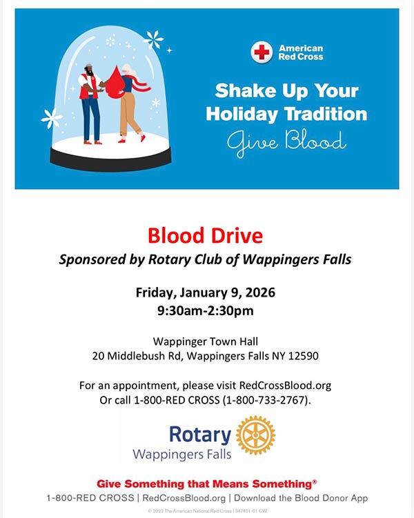 Blood Drive at Wappinger Town Hall
