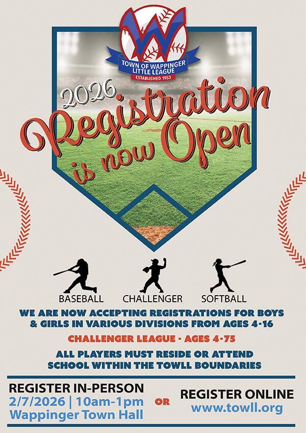 Little League-Flyer---TOWN-of-Wappinger---Baseball---Softball---Challenger
