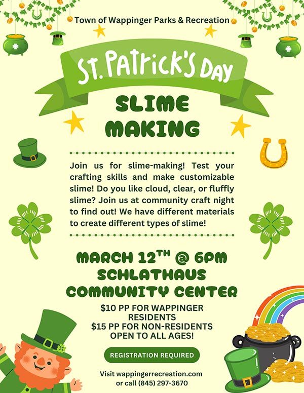 Saint Patrick's Slime Making