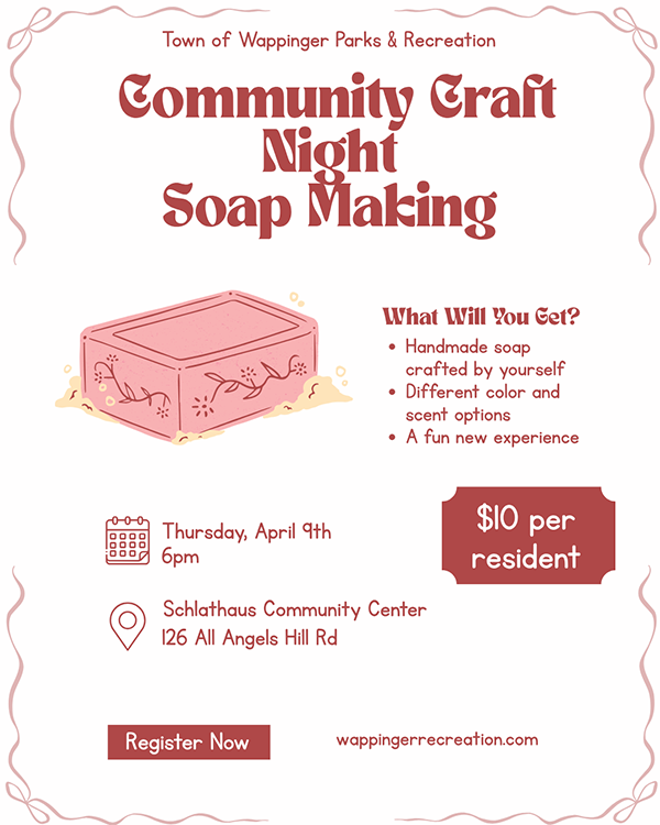 Community Craft Night - Soap Making