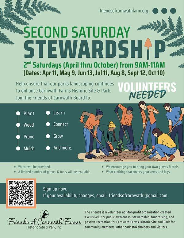 Friends of Carnwath Second Saturday Cleanups
