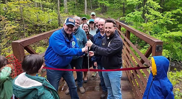 Reese Park Bridge Dedication