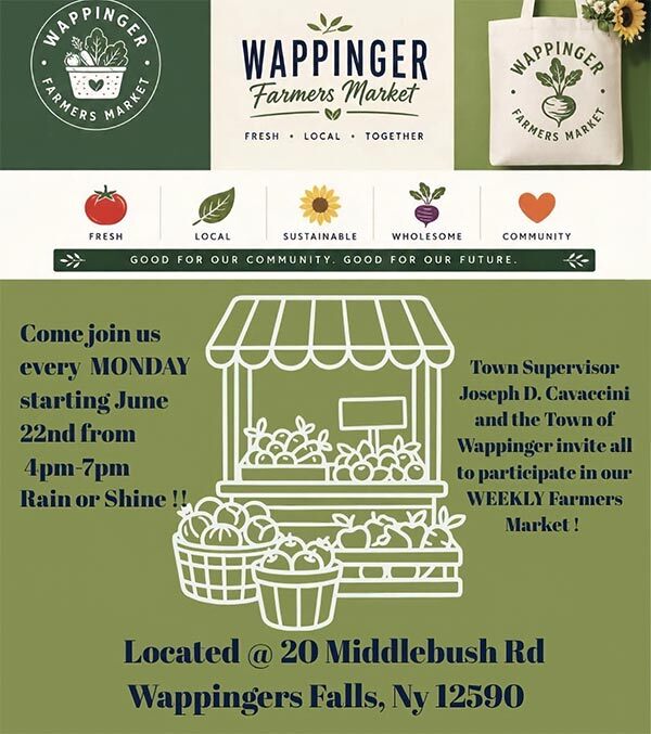 Wappinger Farmers Market - Weekly on Mondays