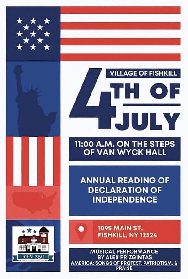 Village of Wappinger Declaration of Independence Reading