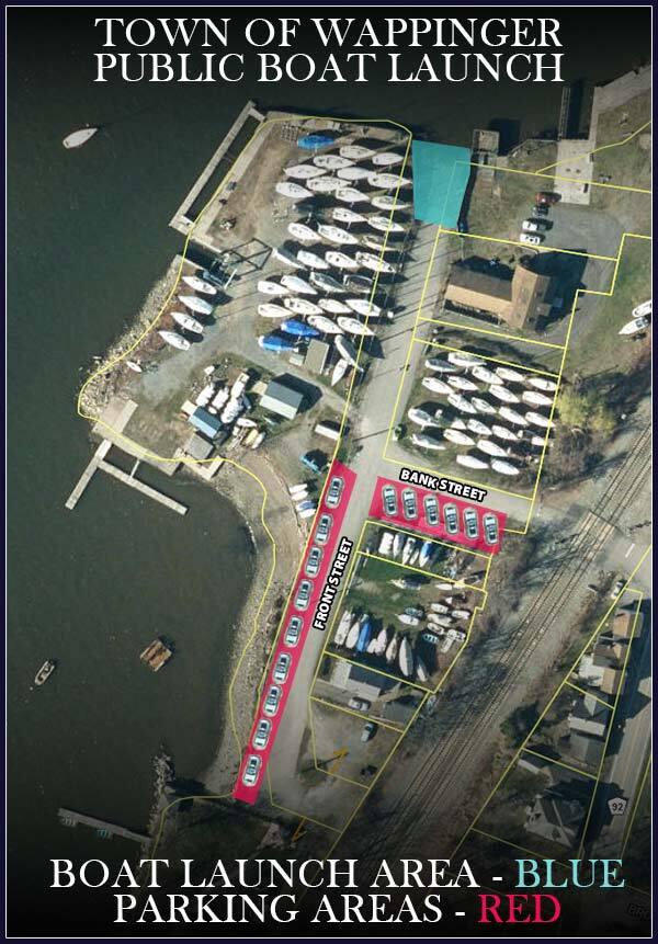Town of Wappinger 2026 Public Boat Launch - Parking Areas