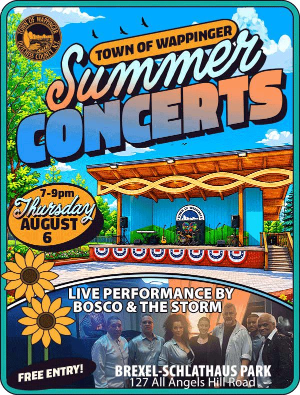 8-6 Summer Concert Series - Bosco and the Storm
