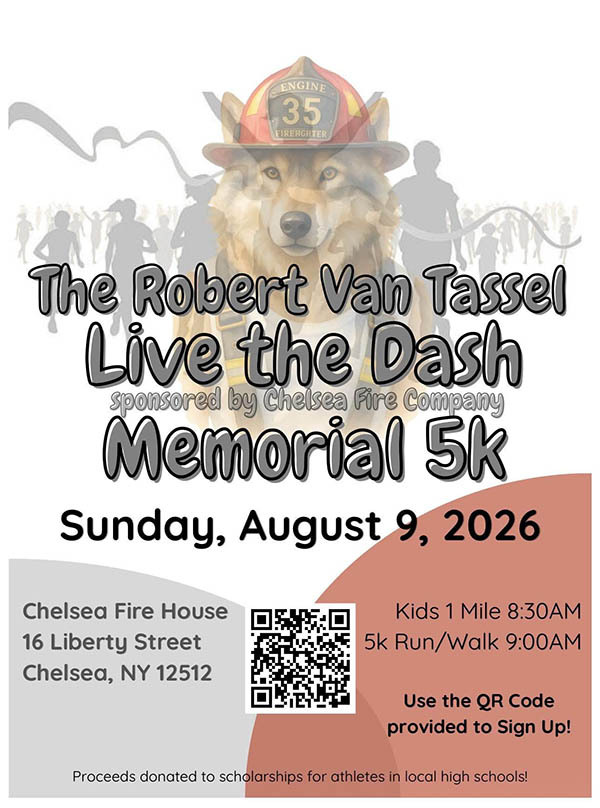 8-9 830 and 9am starts - Robert Van Tassel Live the Dash - Memorial 5k