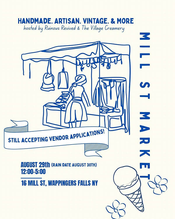 8-29 12-5pm Mill St Market