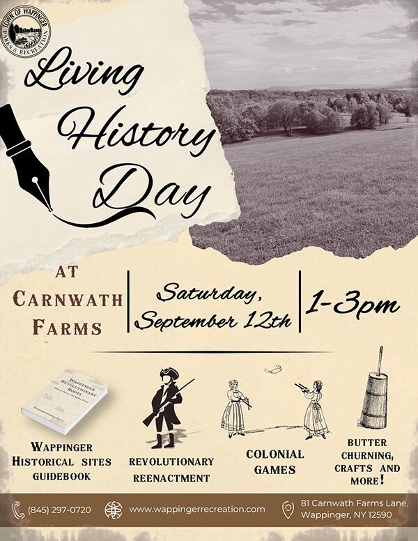 Living History Day Flyer