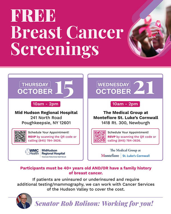 Breast Cancer Screening Free Event