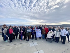walkway event for womens history month
